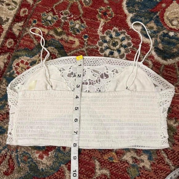 Free People Lyra Bralette Crop Top (size medium) - Picture 6 of 8